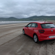 Imitating a beach-buggy Beetle on the 3 mile beach